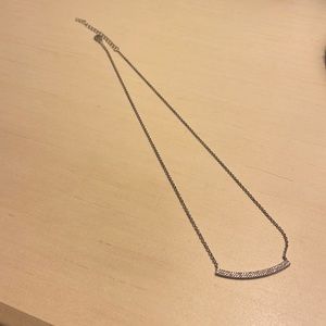 Silver plated necklace